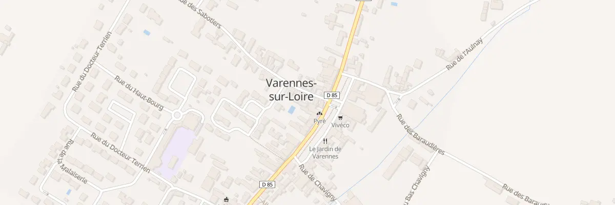 Plan du 3 Rue des Sabotiers à Varennes-sur-Loire