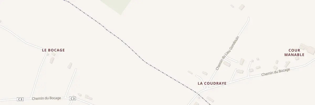 Plan du 5073 La Coudraye à Danestal