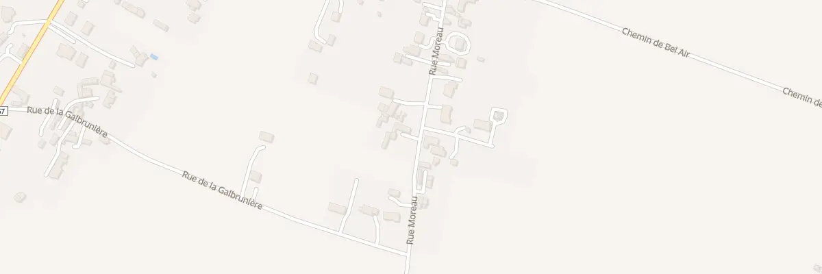 Plan du 30 Rue Moreau à Vernantes