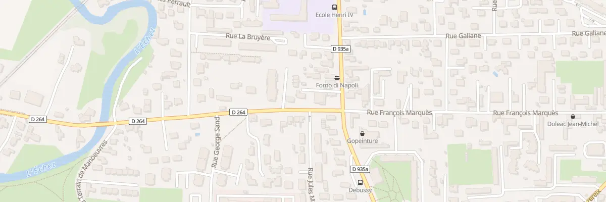 Plan du 45 Rue François Marquès à Tarbes