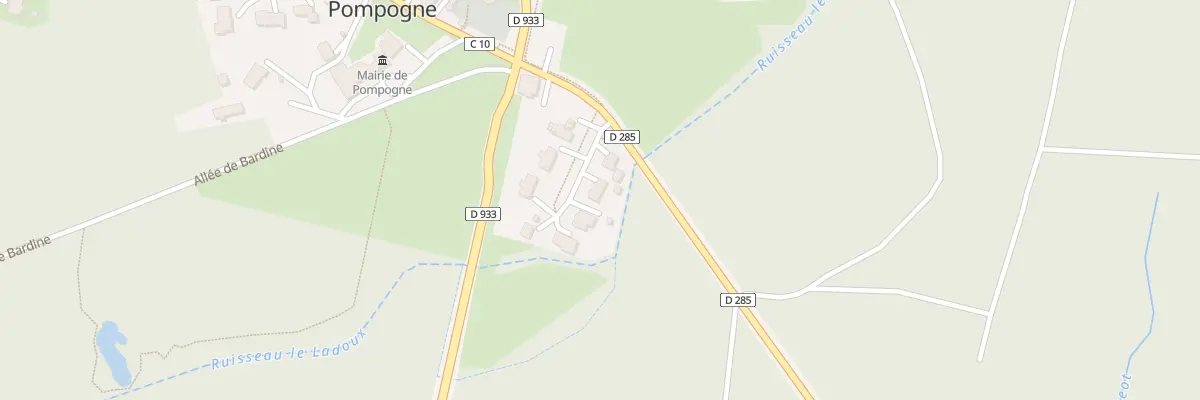 Plan du 5001 Pompogne à Pompogne