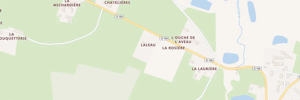 Plan du 1 Laleau à Savigné-sous-le-Lude