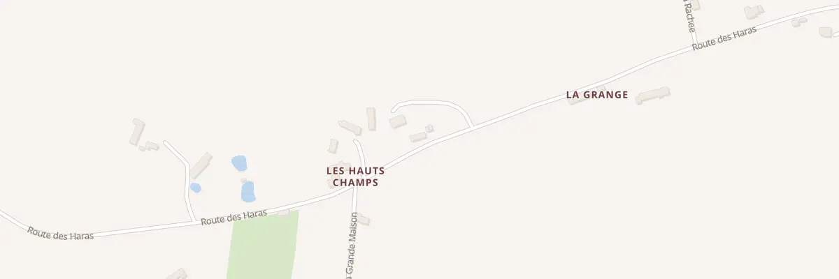 Plan du 30 Rte des Haras à La Ferrière-Béchet