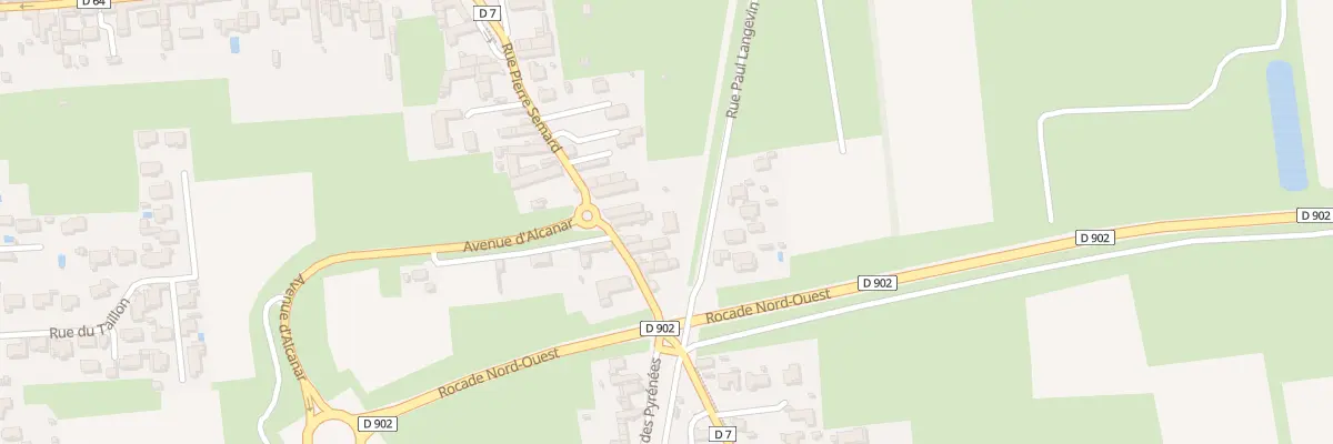 Plan du 35 Rue Pierre Sémard à Bordères-sur-l’Échez