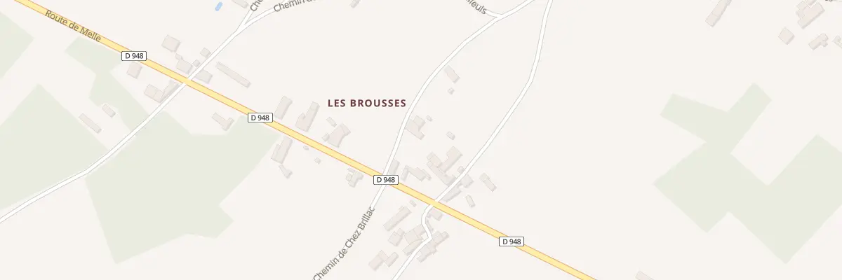 Plan du 2 Rte du Bois de Forteranches à Mairé-Levescault