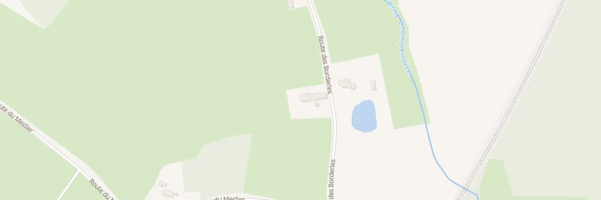 Plan du 385 Rte des Borderies à Roëzé-sur-Sarthe