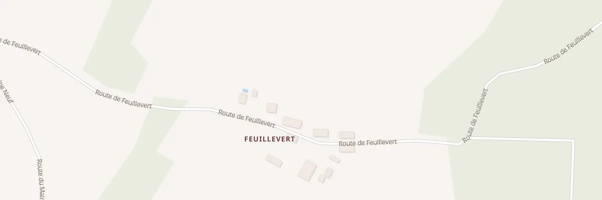 Plan du 1006 Feuillevert à Parcoul-Chenaud