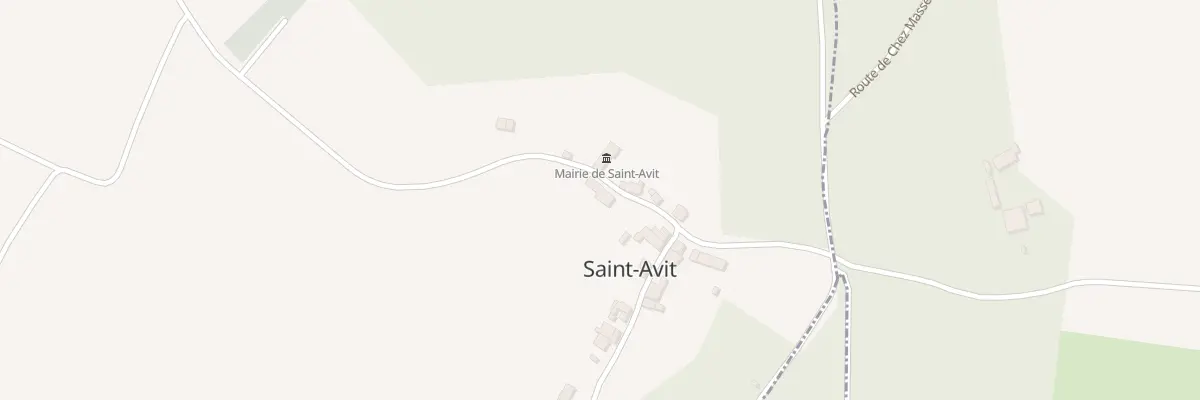 Plan du 2 Rue Andre Martin à Saint-Avit