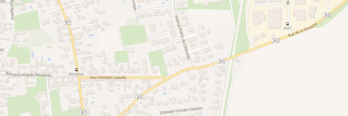 Plan du 19 Rue de la Fontaine à Bordères-sur-l’Échez