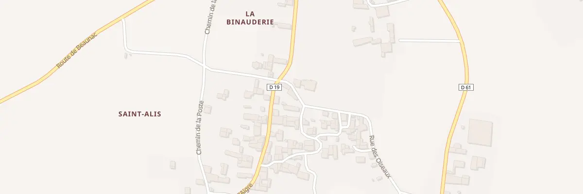 Plan du 2 Rue des Oiseaux à Souvigné