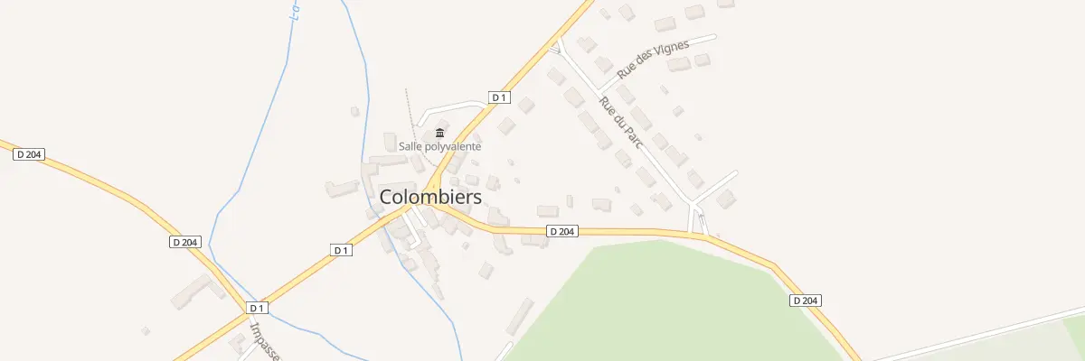 Plan du 5 Rue de Damigny à Colombiers