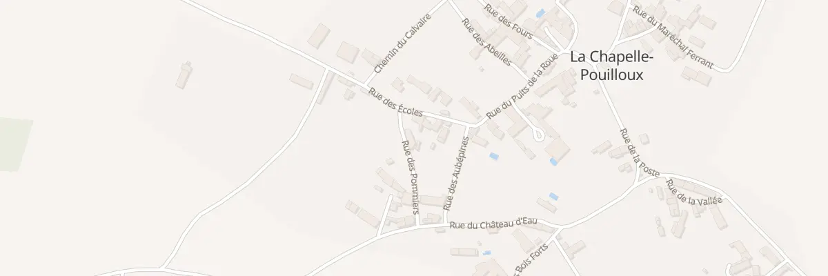 Plan du 1 Rue des Pommiers à La Chapelle-Pouilloux