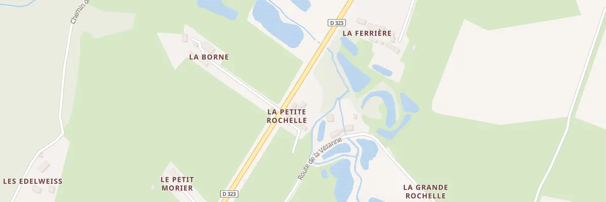 Plan du 5023 La Petite Rochelle à La Fontaine-Saint-Martin