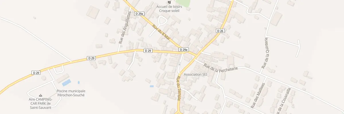 Plan du 3 Rue du Four à Saint-Sauvant