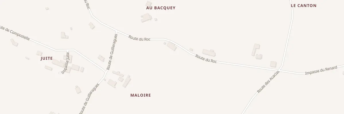Plan du 1 Maloire à Saint-Sulpice-de-Guilleragues