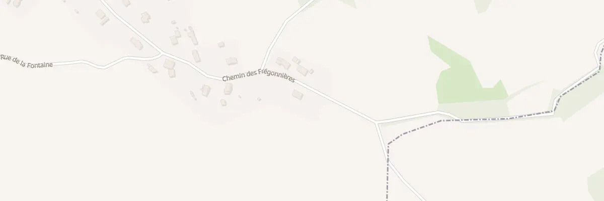 Plan du 40 Che des Frégonnières à Saint-Saturnin