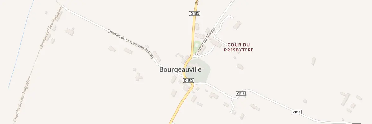 Plan du 40 Rte de l’Église Saint-Martin à Bourgeauville