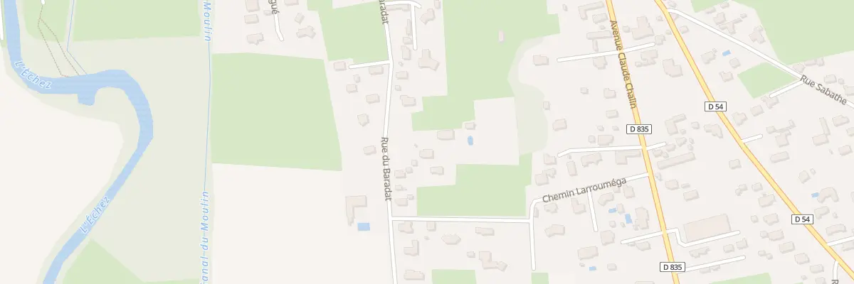 Plan du 35T Rue du Baradat à Vic-en-Bigorre