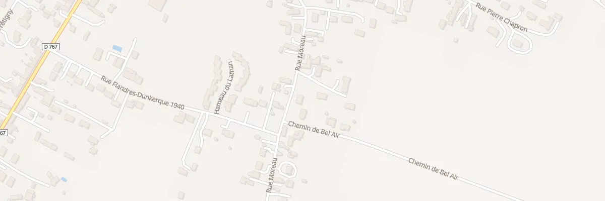 Plan du 5 Rue Moreau à Vernantes