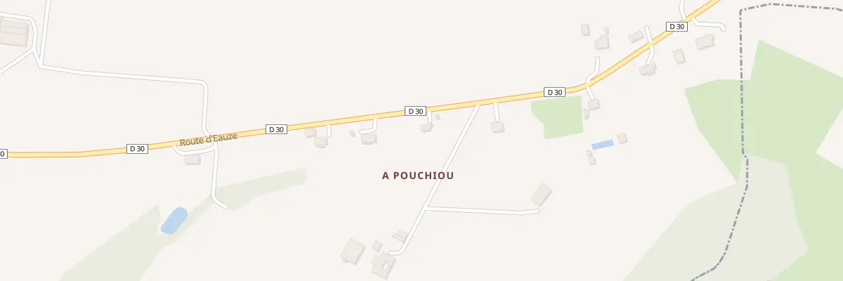 Plan du 5073 A Pouchiou à Réans