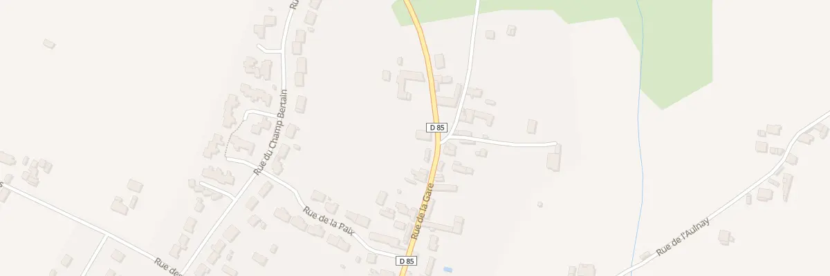 Plan du 21 Rue de la Gare à Varennes-sur-Loire
