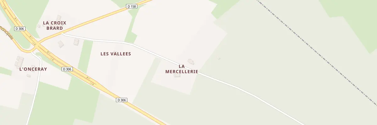 Plan du 5004 La Mercellerie à Thorée-les-Pins