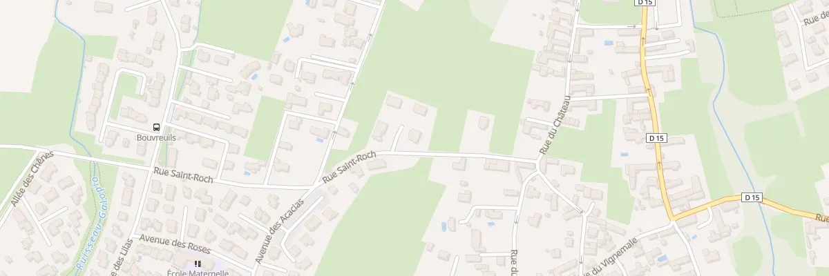 Plan du 1 Imp Saint-Roch à Odos