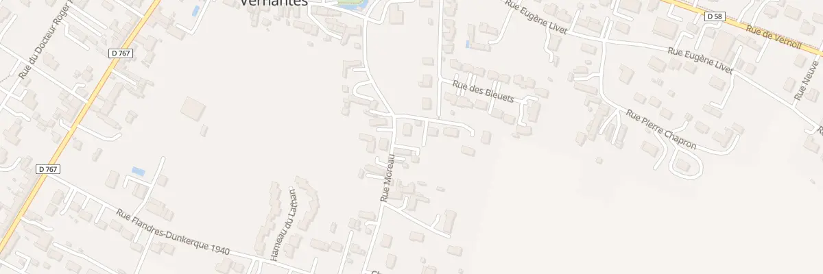 Plan du 1B Rue Moreau à Vernantes