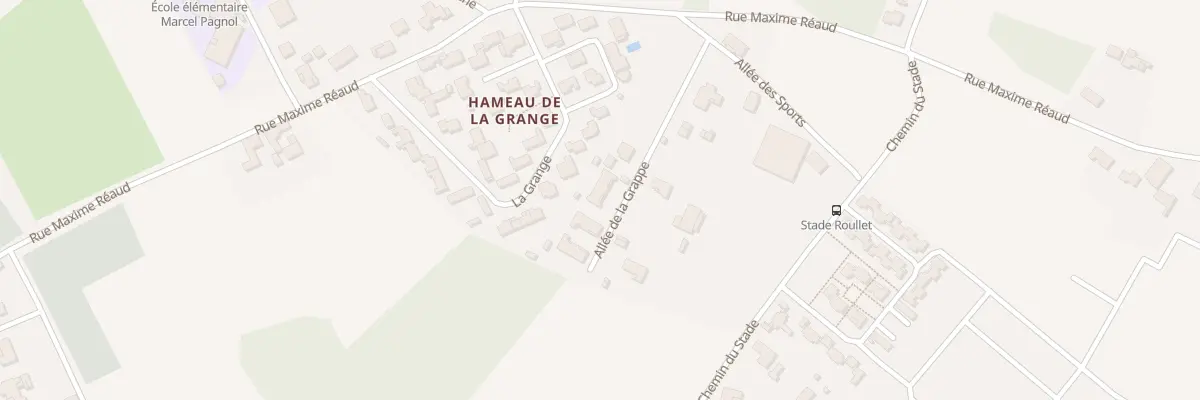 Plan du 6 All de la Grappe à Roullet-Saint-Estèphe