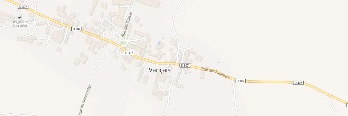 Plan du 21 Rue des Saulniers à Vançais