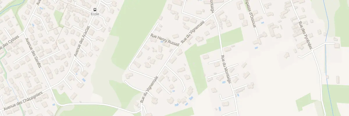 Plan du 26 Rue du Vignemale à Odos