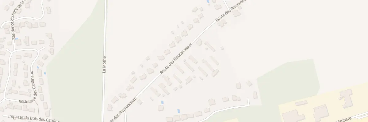 Plan du 43 Rte des Fleuranceaux à Nersac