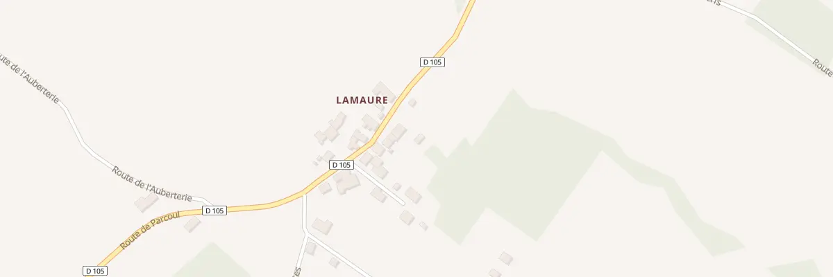 Plan du 37 Rte de Parcoul à Parcoul-Chenaud