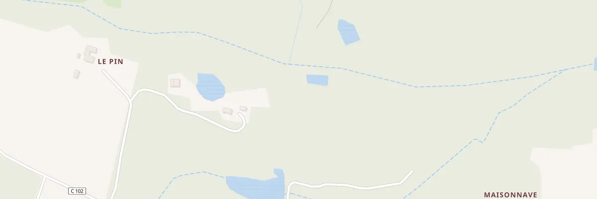 Plan du 621 Che du Pin à Escalans