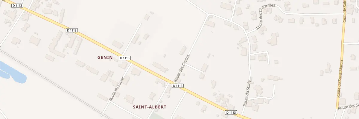Plan du 87 Rte des Genins à Lamothe-Landerron
