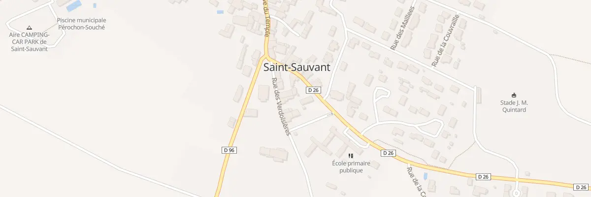Plan du 5 Rue des Verdoisières à Saint-Sauvant