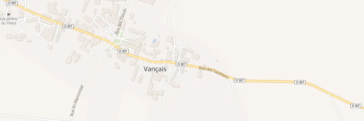 Plan du 27 Rue des Saulniers à Vançais