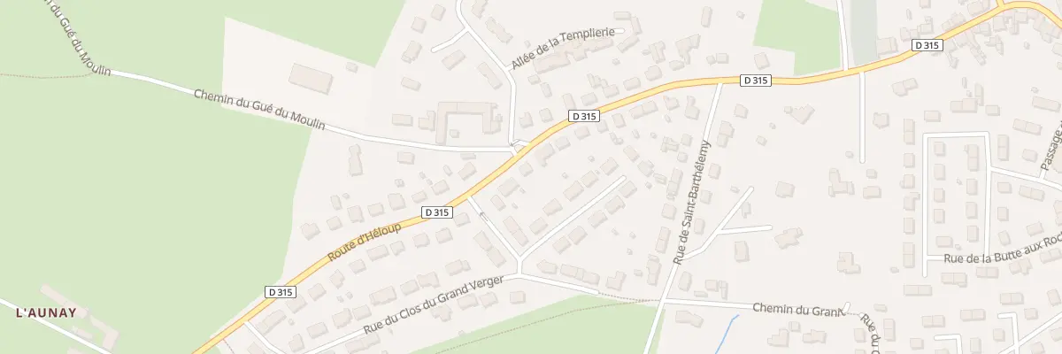 Plan du 39 Rte d’Heloup à Saint-Germain-du-Corbéis