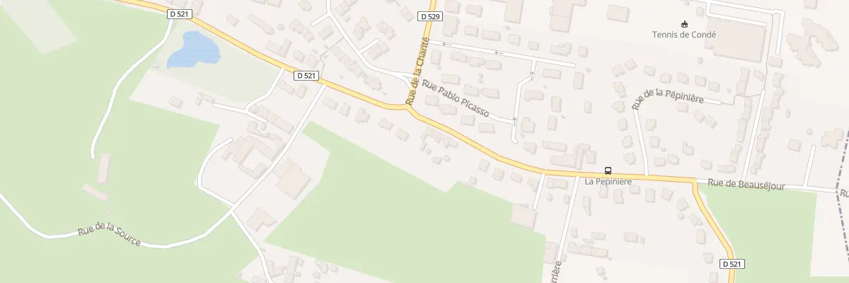 Plan du 16 Rue de Beauséjour à Condé-sur-Sarthe