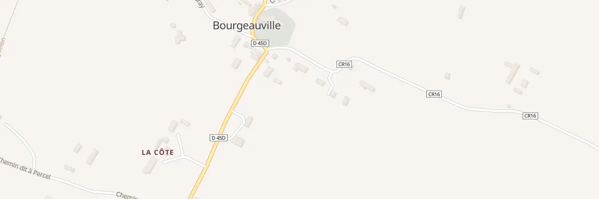 Plan du 5106 Le Bourg à Bourgeauville