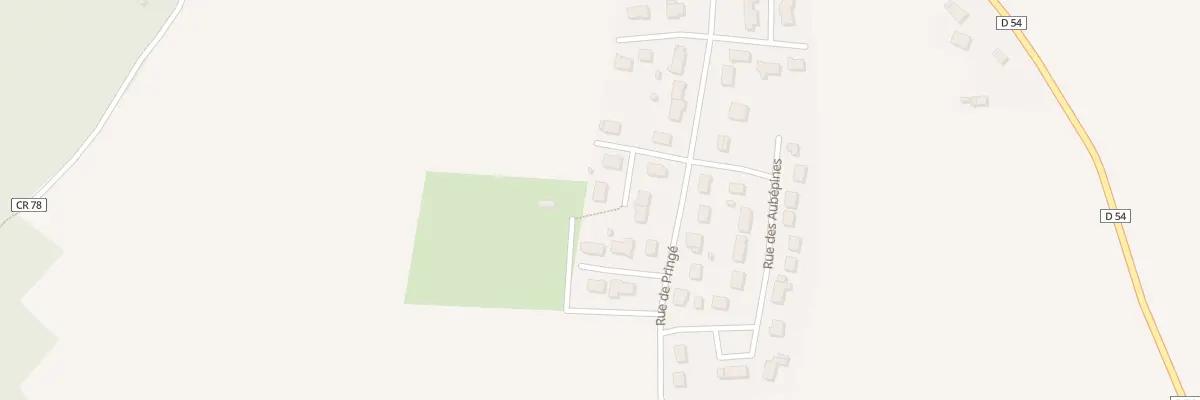 Plan du 2 Imp des Peupliers à Saint-Jean-de-la-Motte