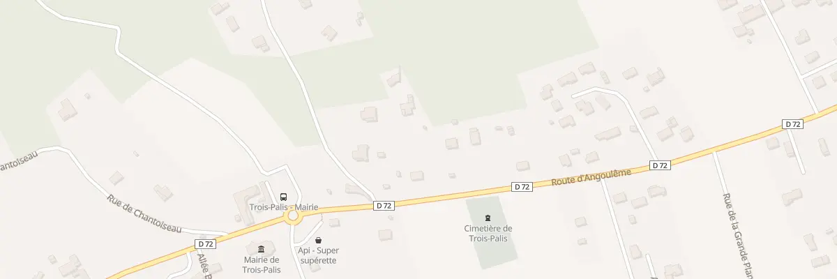 Plan du 6 Rue des Ecureuils à Trois-Palis