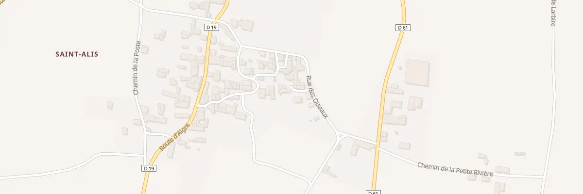 Plan du 1 Imp du Treuil à Souvigné