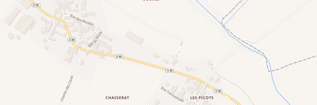 Plan du 12 Rte d’Aigre à Ambérac