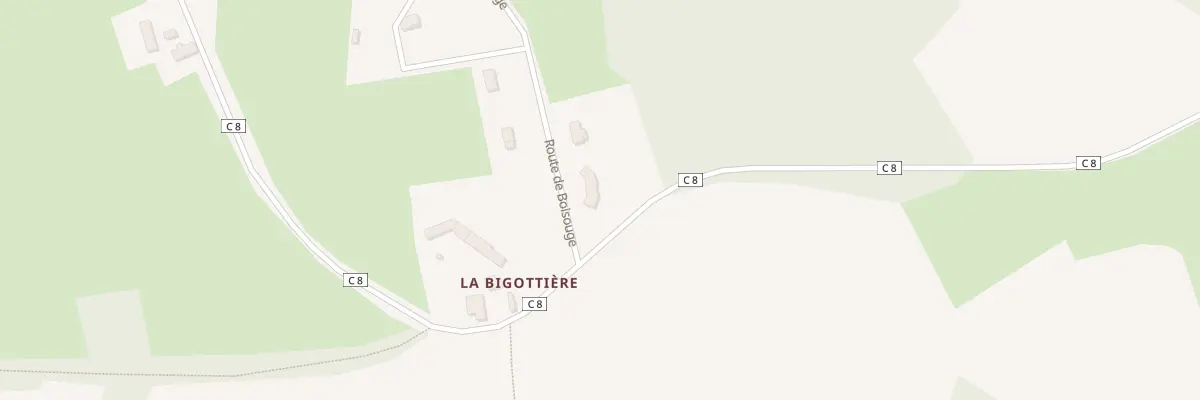 Plan du 2 Rte de Boisouge à Mézières-sous-Lavardin