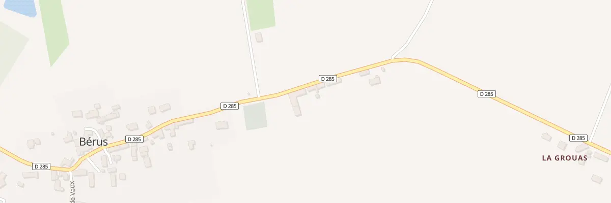 Plan du 22 Rue Principale à Bérus