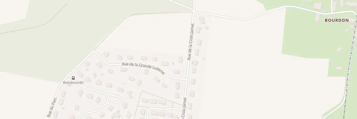 Plan du 5 Rue de la Croix Jamet à Lonrai