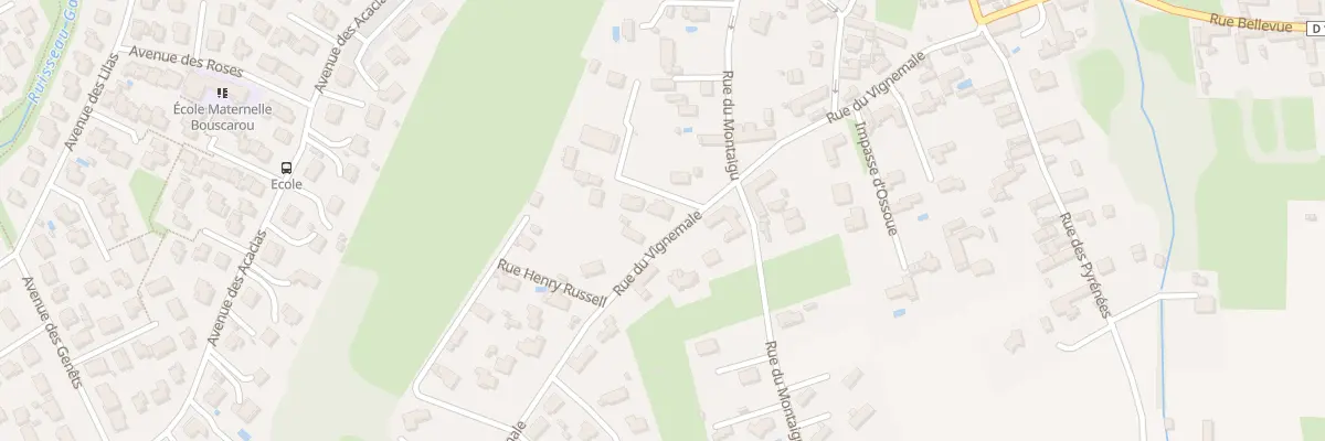 Plan du 5682 Rue du Vignemale à Odos