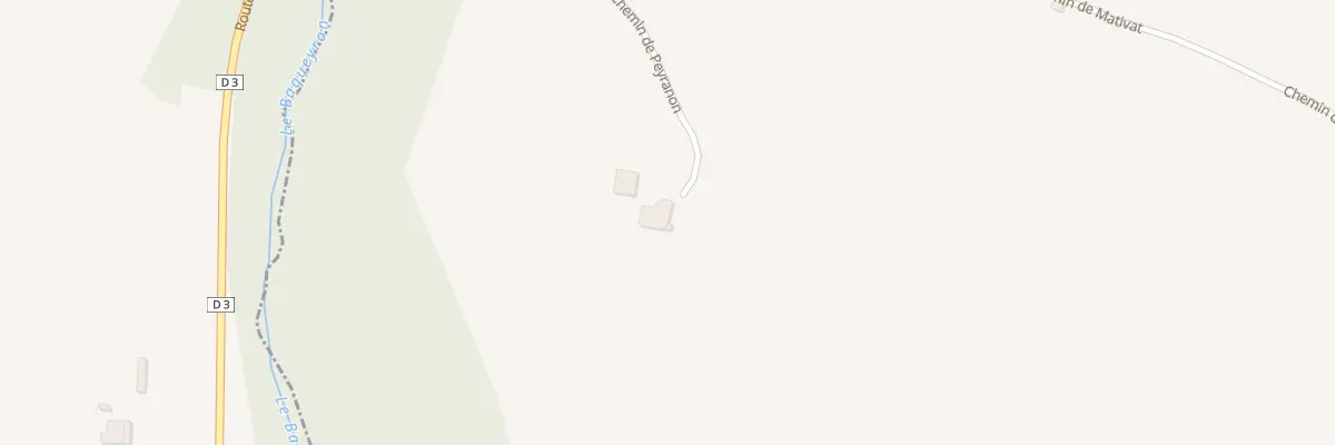 Plan du 426 Che de Peyranon à Marcellus