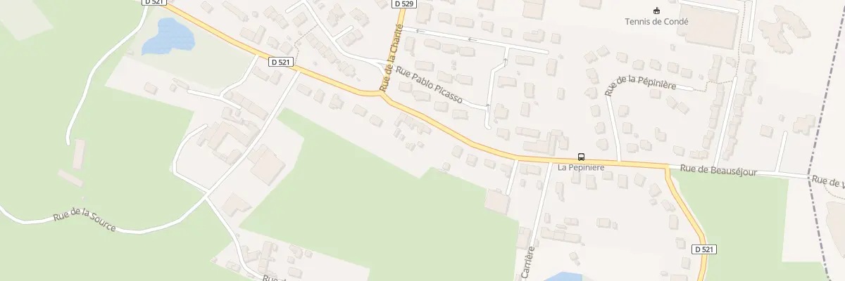 Plan du 22 Rue de Beauséjour à Condé-sur-Sarthe